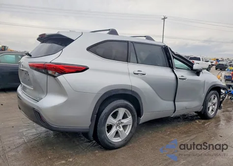 2020 Toyota Highlander L from USA, damaged, VIN 5TDCZRBH3LS501881